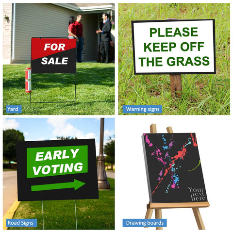 Patelai open-house sign board, ideal for temporary promotions.