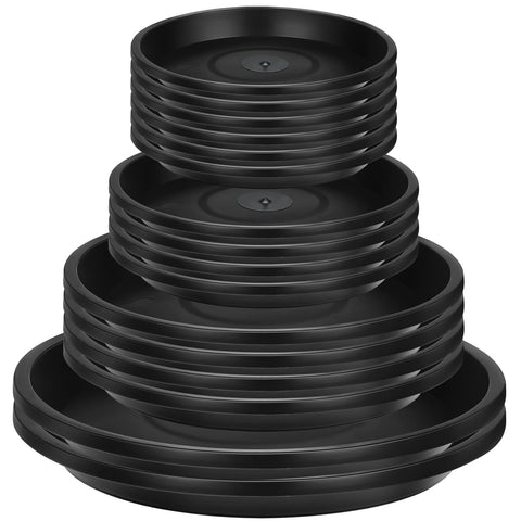 Patelai 4-inch round plant saucer catching excess water to protect floors