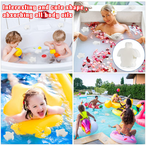 Patelai oil-absorbing sponge is highly absorbent for daily use in tubs and pools.