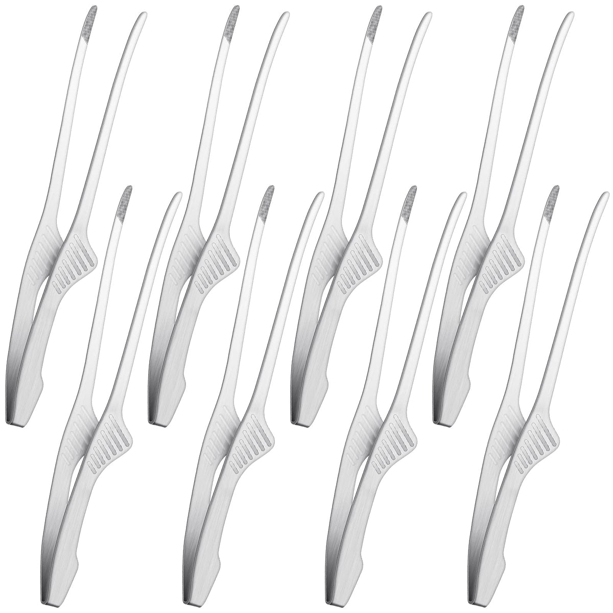 Patelai self-standing BBQ tongs for clean, convenient use
