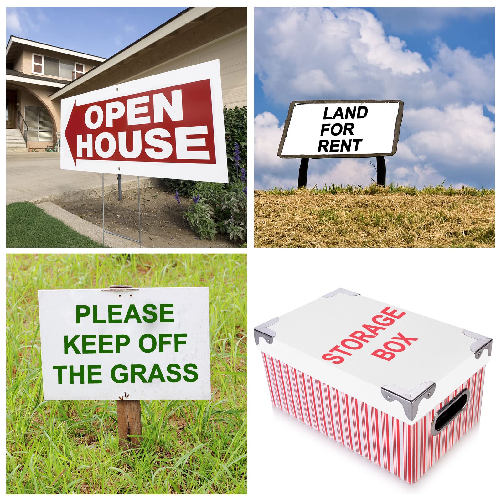 Patelai weatherproof sign sheet outdoors for seasonal displays.