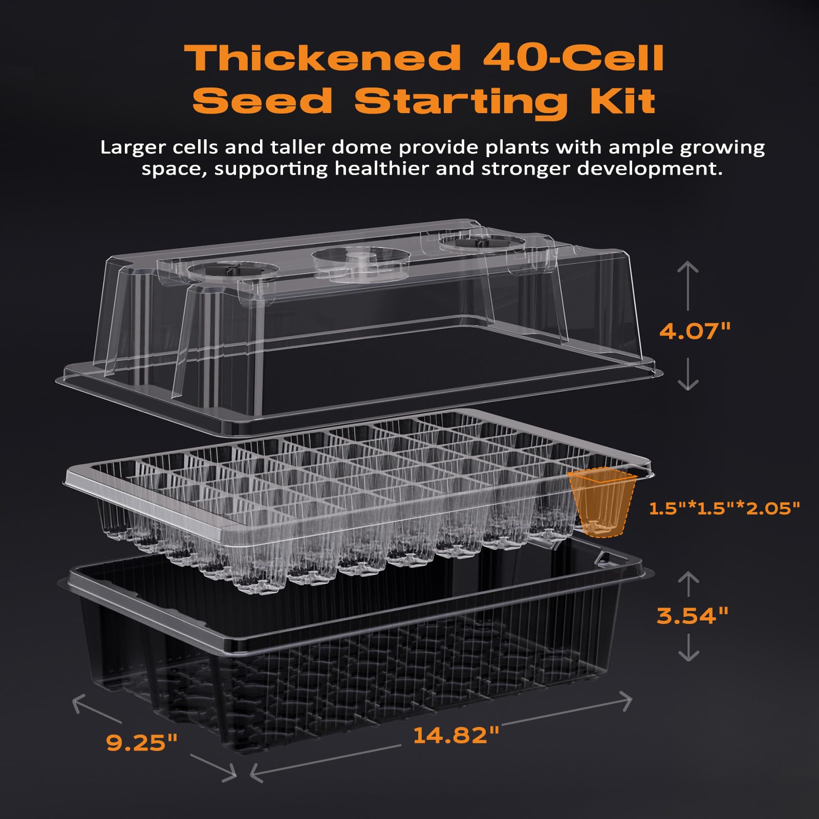Patigrow capillary mat distributes moisture for even root development