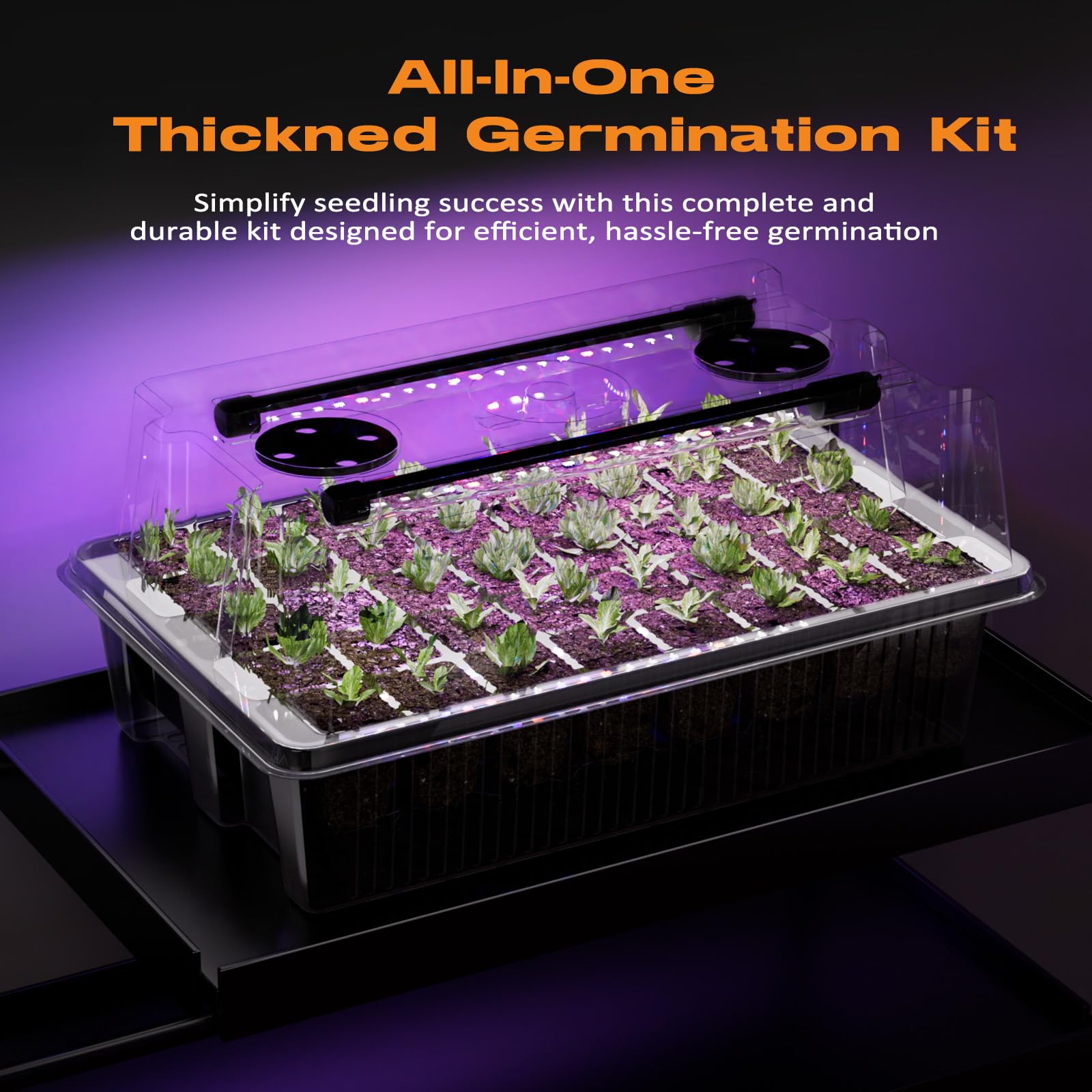 Patigrow complete seed-start kit with tools and labels included