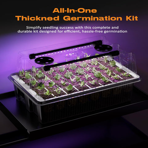 Patigrow complete seed-start kit with tools and labels included