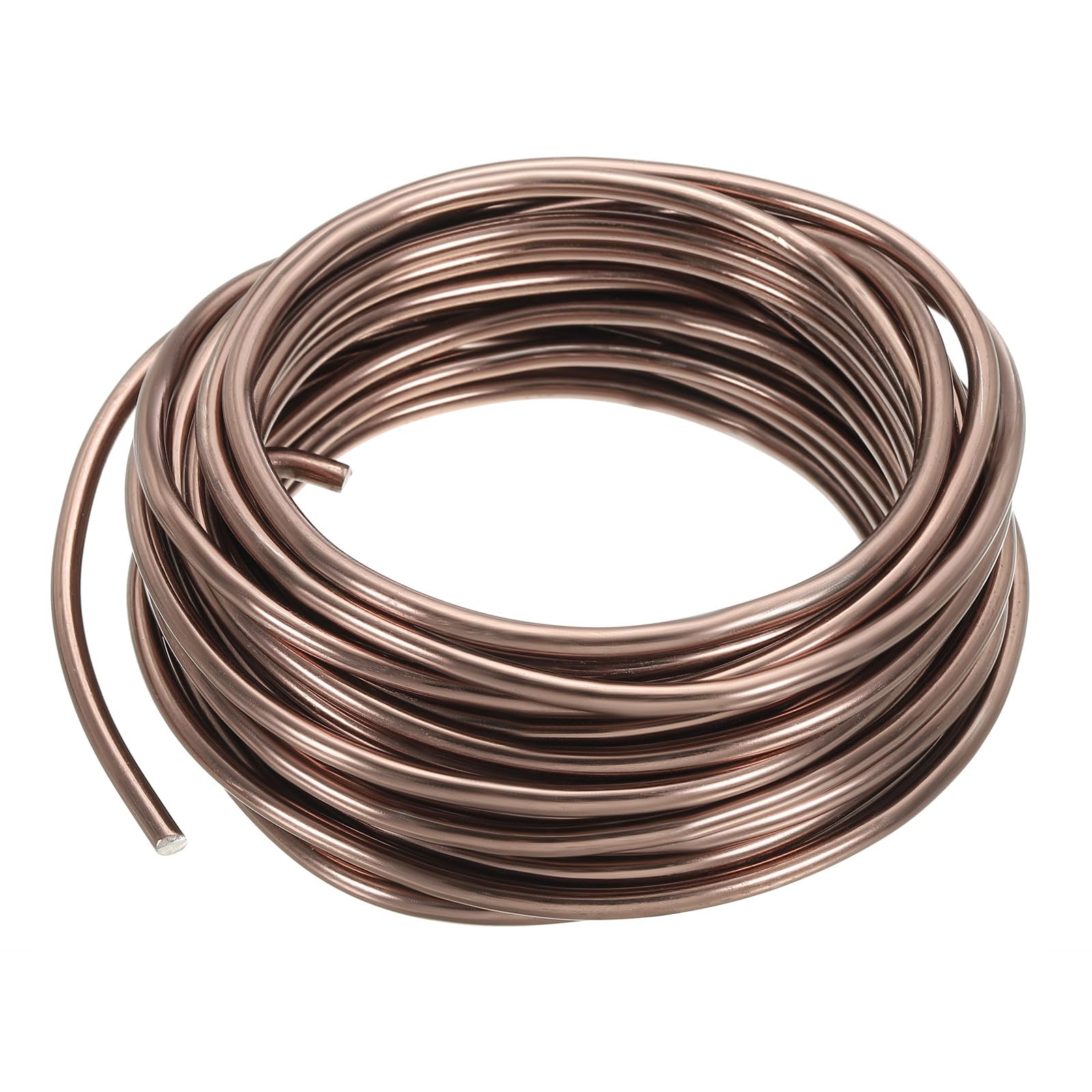 PATIKIL bonsai training wire 4mm brown, ideal for shaping indoor plants.
