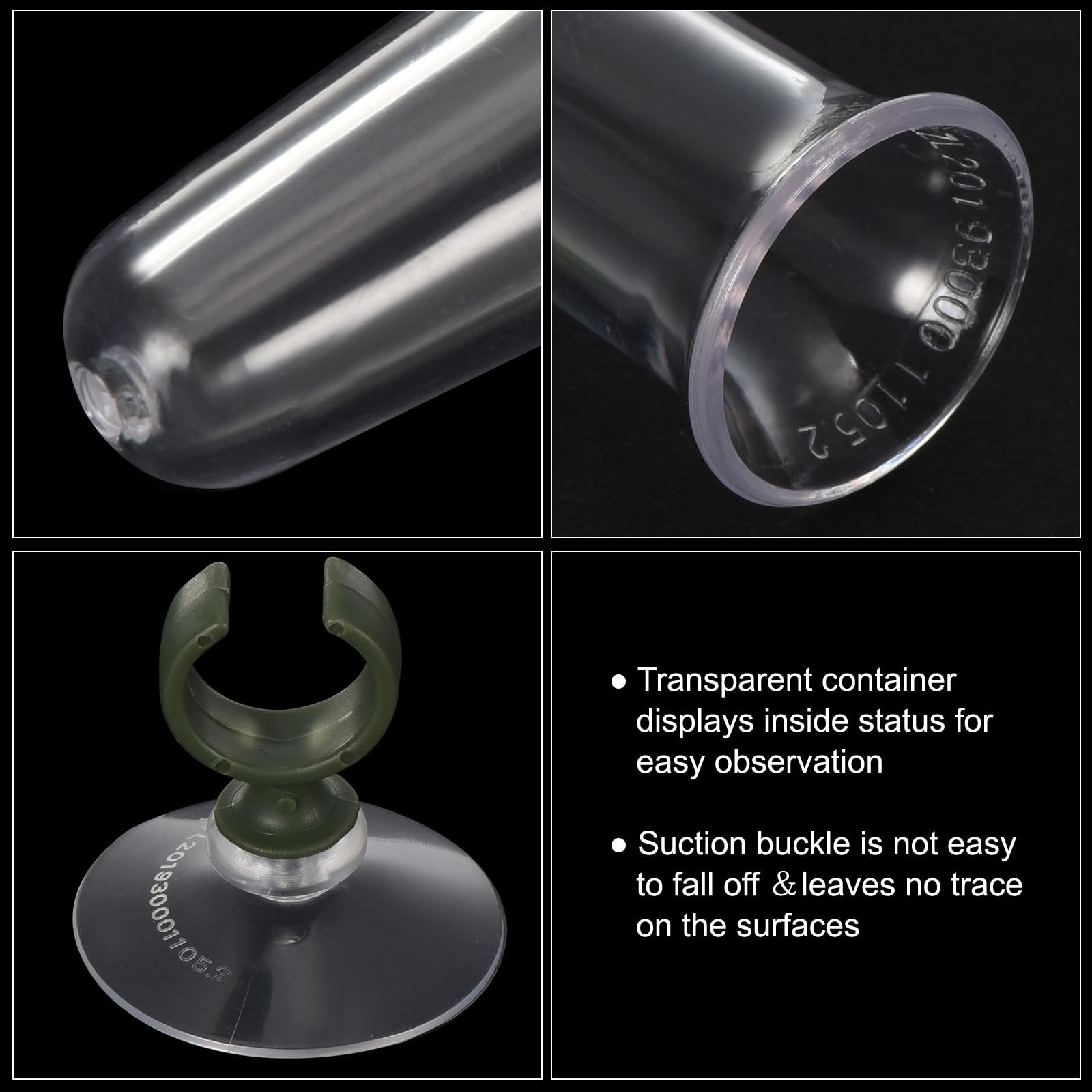 PATIKIL transparent water tube showing water level for easy care