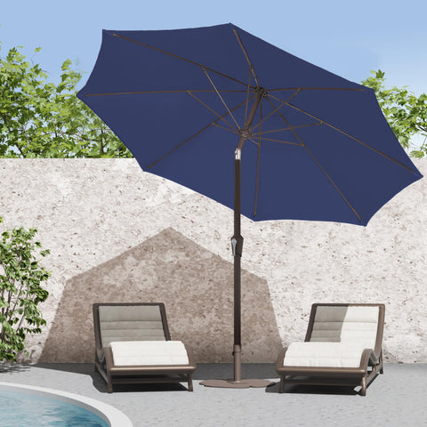 Patio Kingdom 9ft umbrella push-button tilt for adjustable shade