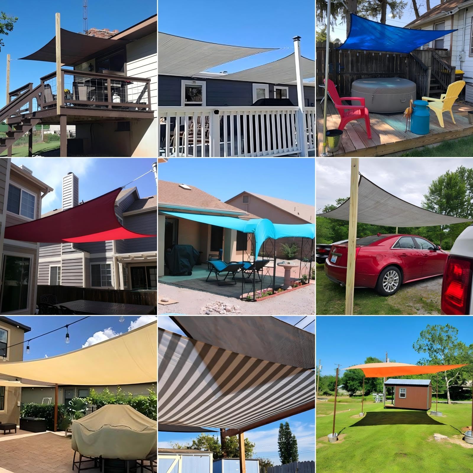 Patio Paradise HDPE fabric close-up shows durable material.
