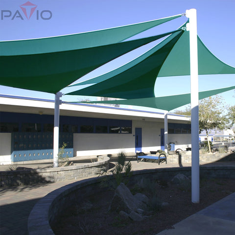 Patio Paradise turquoise fabric closeup highlighting durable HDPE material