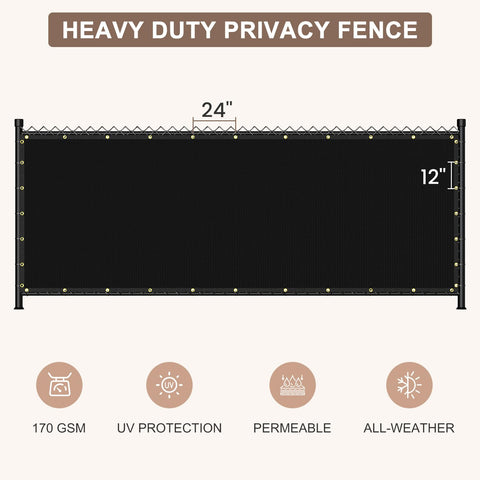Patiobay heavy-duty mesh shade net provides airflow while shielding your space.