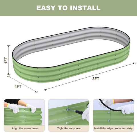 Patiobay tools and gloves included enable quick, safe garden setup