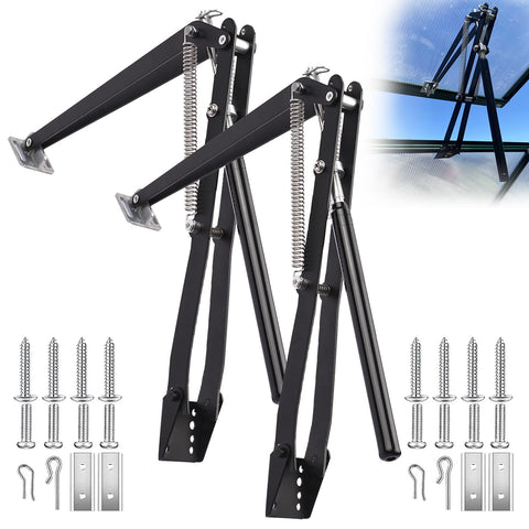 PATIOHZ 2X Auto Vent Opener installation showing quick setup and secure mounting.