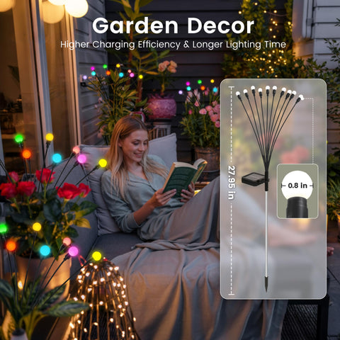 PATIOPIA stainless steel post supports durable garden lights