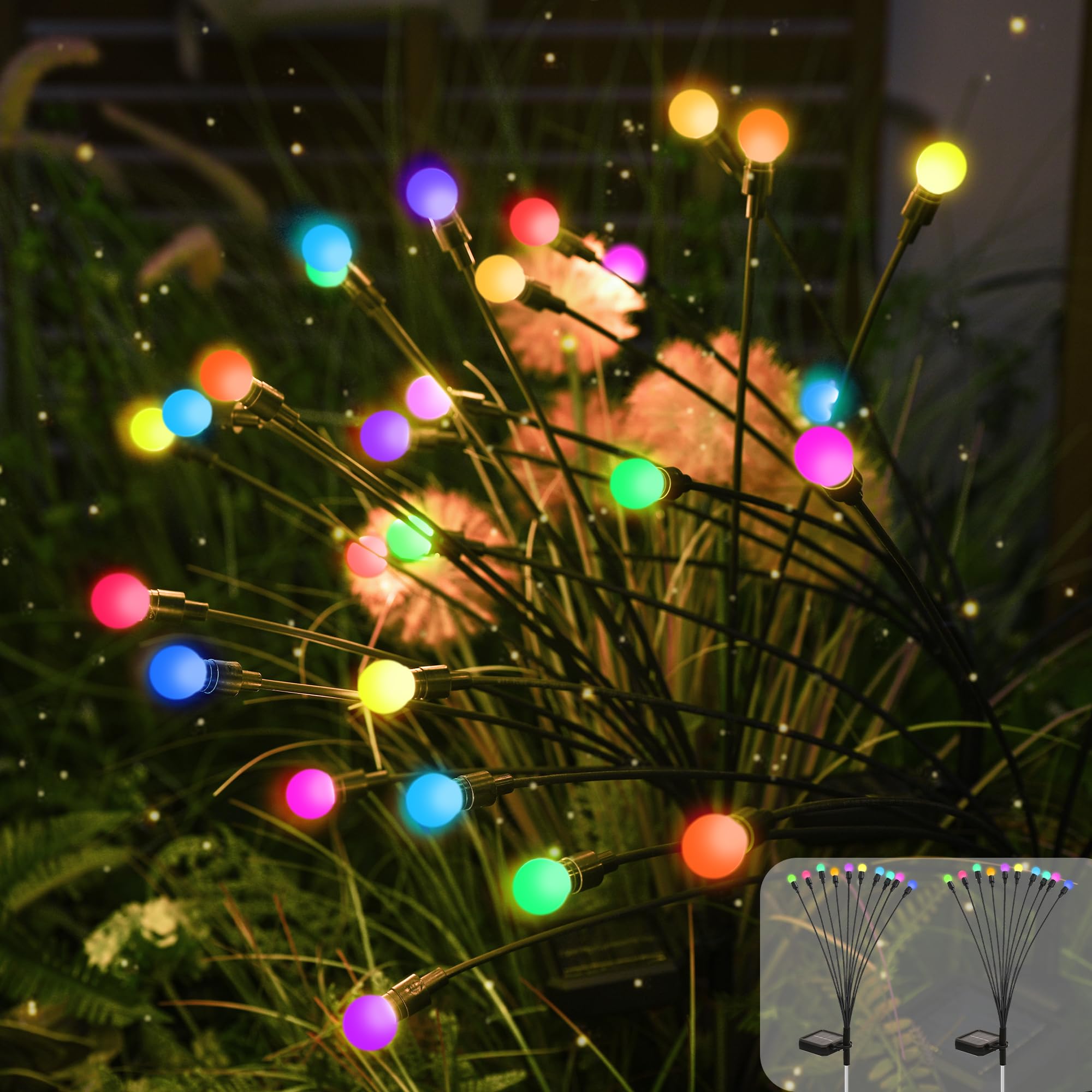 PATIOPIA two-pack garden decor lights lighting yard and patio