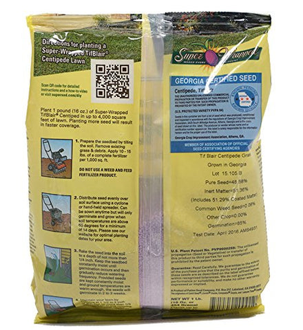 Patten Seed Company TifBlair Centipede Seed showcases heat and cold tolerance