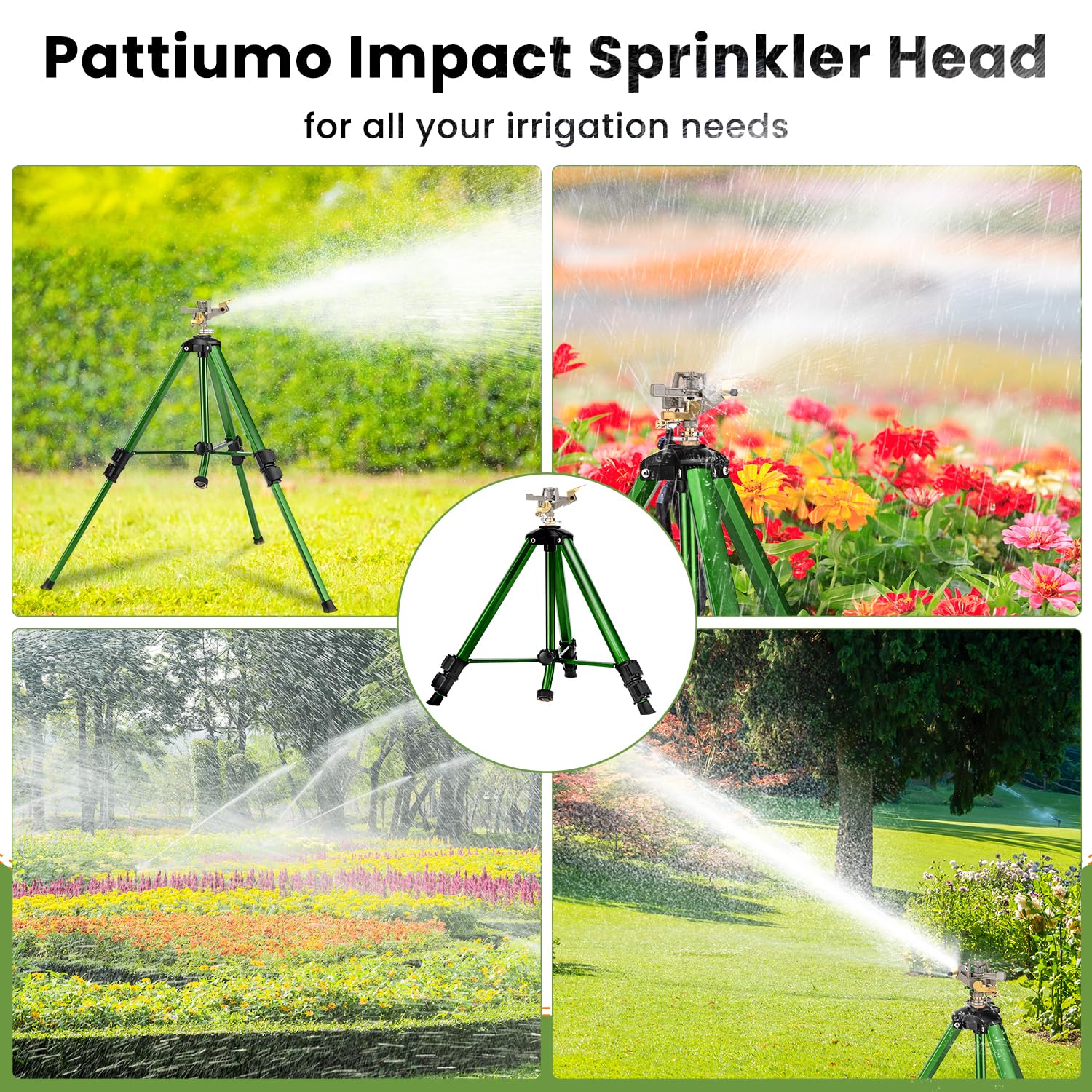 Pattiumo extension legs enabling stable setup on uneven ground.