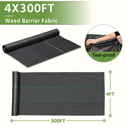 Pattiumo garden fabric weed blocker under mulch supports tidy rows.