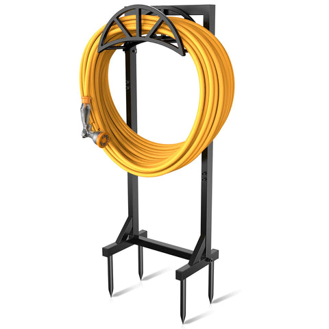 Pattiumo garden hose holder stand keeps hose off soil for easy watering