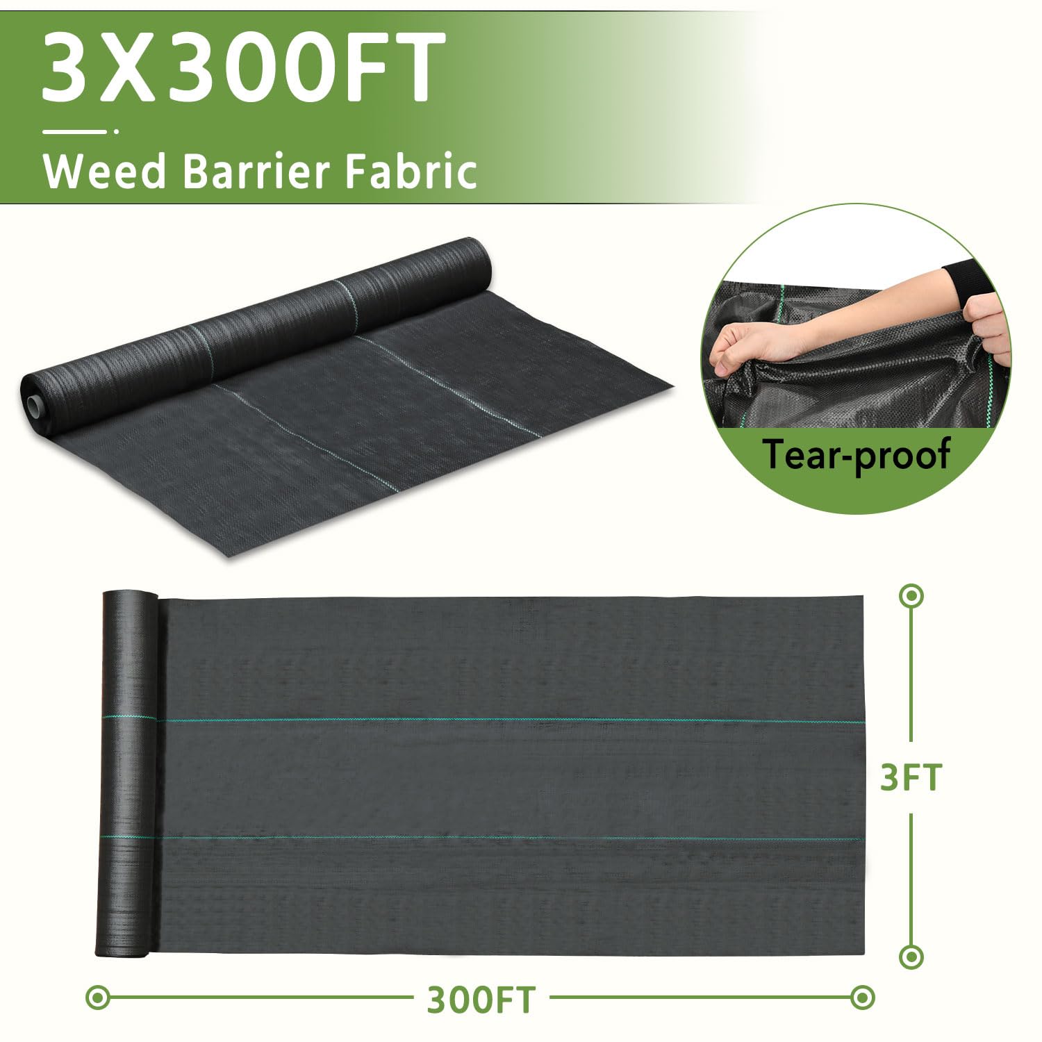 Pattiumo opaque weed barrier blocks light while allowing airflow to soil