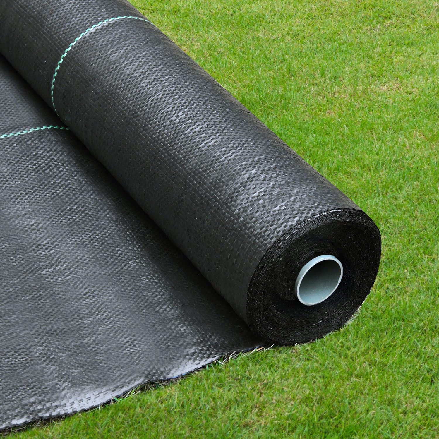 Pattiumo weed barrier fabric 4x300ft blocks light to curb weeds while nourishing soil.
