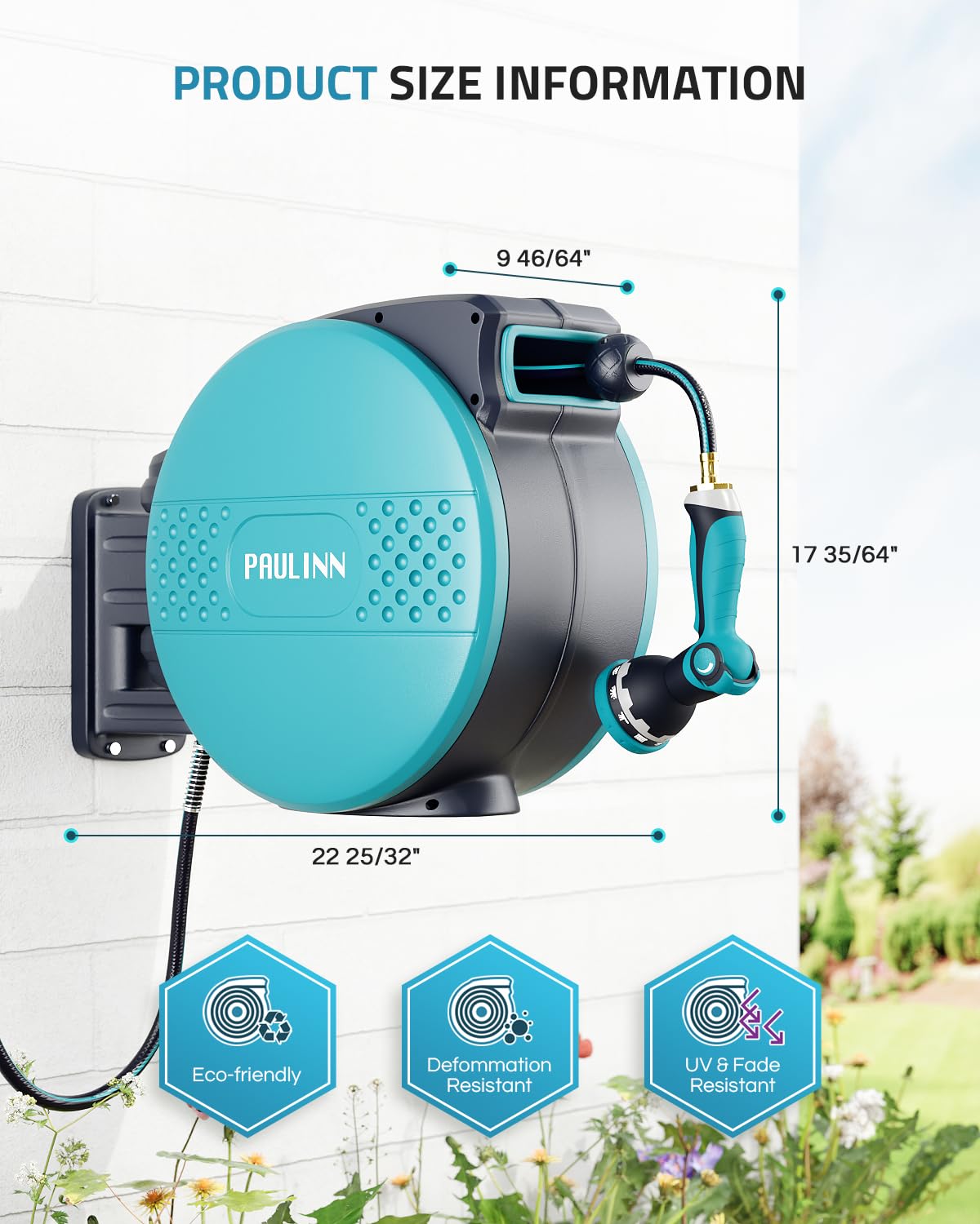 PAULINN easy-install design simplifies wall mounting