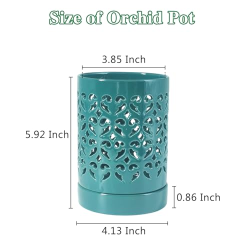 Pavtner orchid pot is crack-resistant and durable during transit