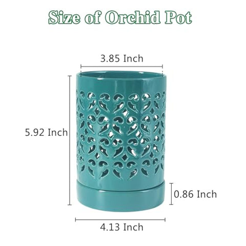 Pavtner orchid pot is crack-resistant and durable during transit