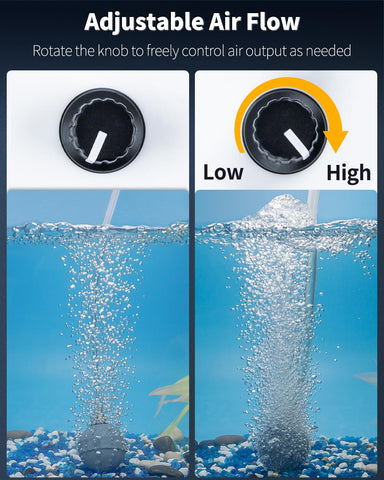 Pawfly aerator kit with included airline tubing for quick setup