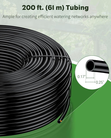 Pawfly blank distribution tubing flexible PVC close-up for easy installation