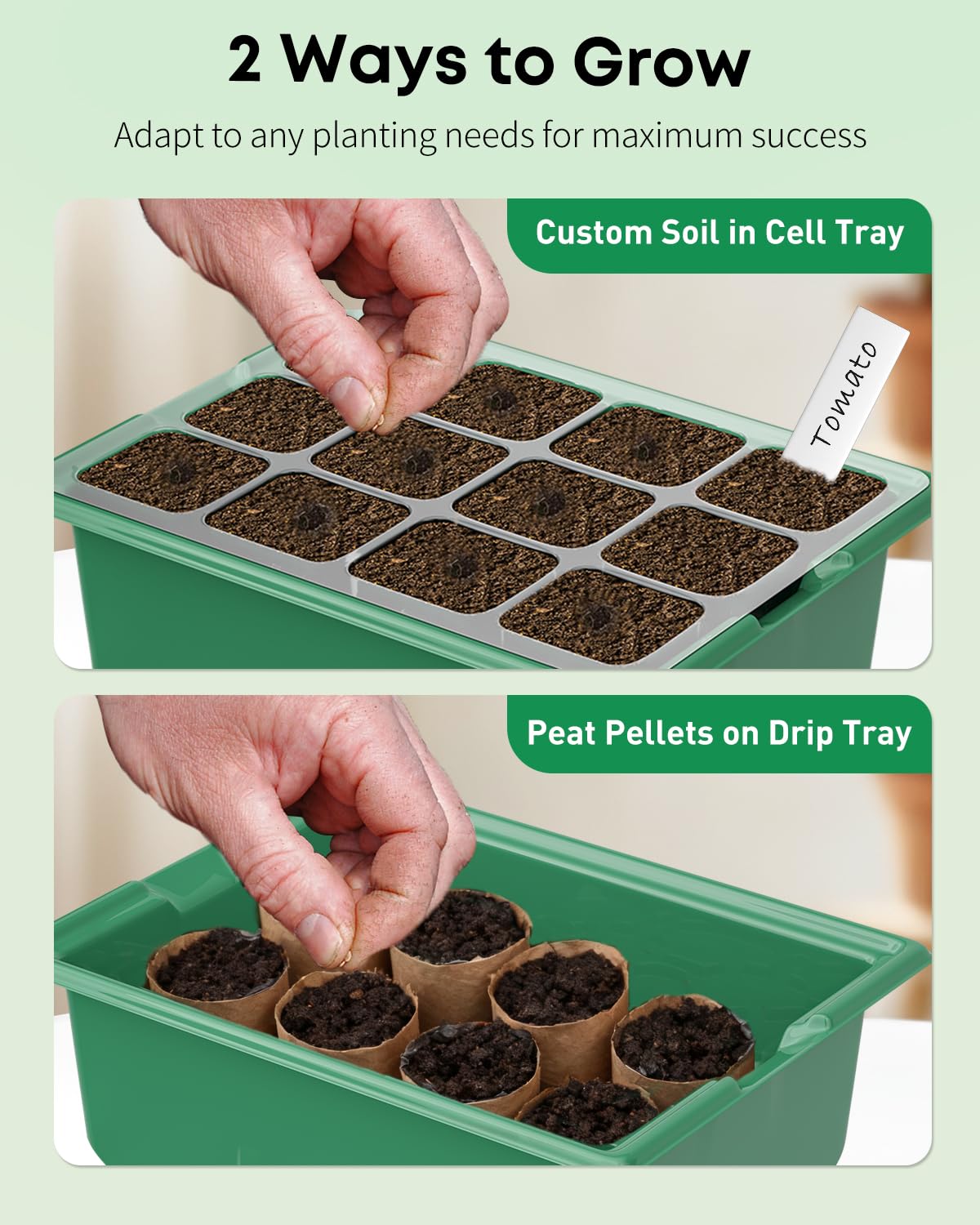 Pawfly included planting tools and labels simplify garden organization.