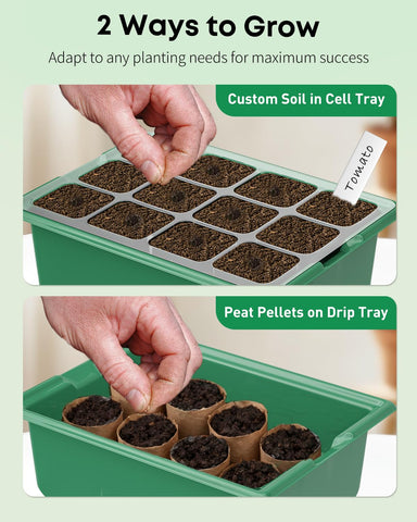 Pawfly included planting tools and labels simplify garden organization.