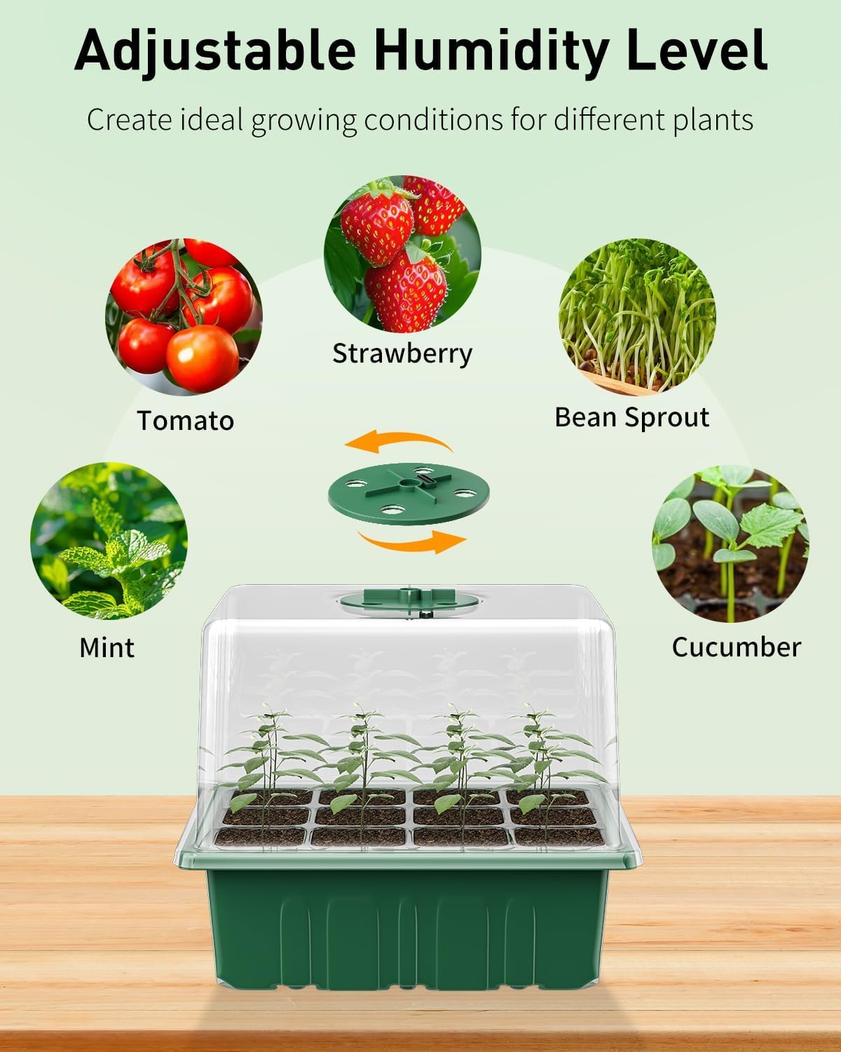 Pawfly thickened PVC seed trays resist warping for repeated use.