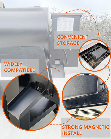 Pawsible aluminum alloy construction offers durability for frequent use.