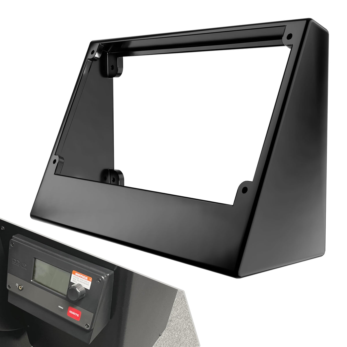 Pawsible digital controller angle mount on Traeger for easier viewing during grilling