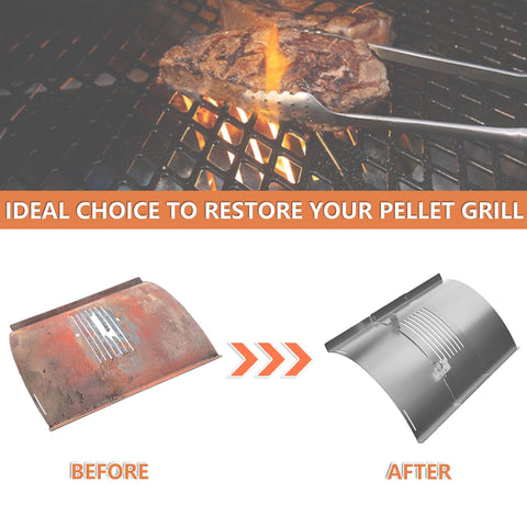 Pawsible PB1000PL Laredo1000 diffuser for flexible pellet grill use.