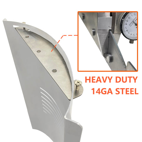 Pawsible steel diffuser plate mounted on wall shelf for precise control.
