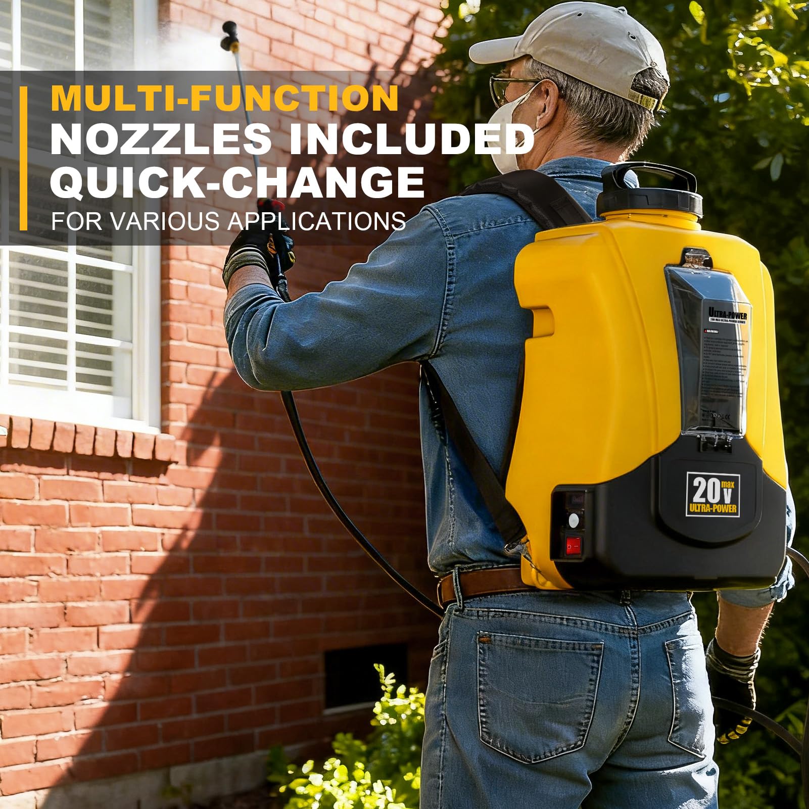 Paxwrenx ergonomic-harness-system reduces fatigue on long spray days.