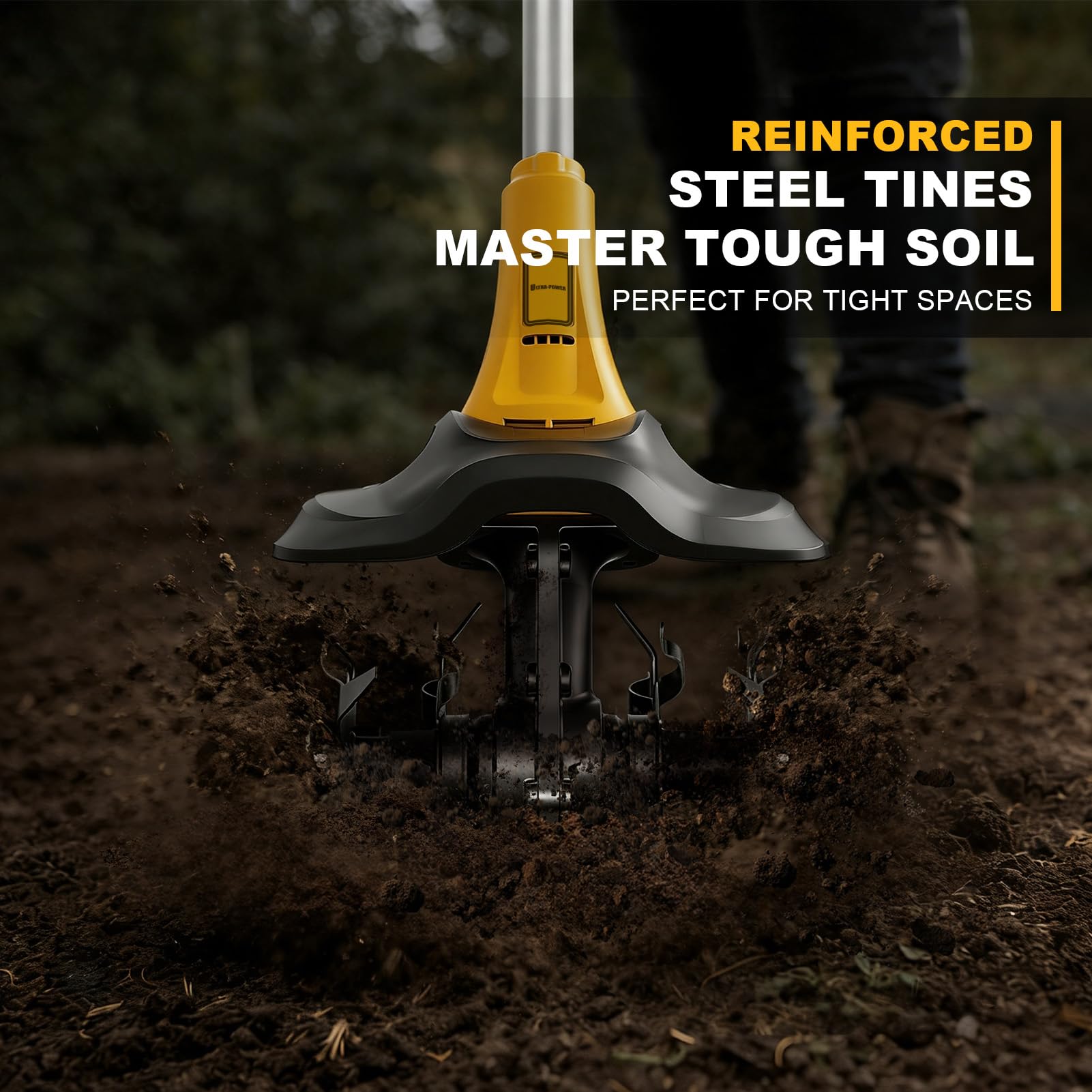 Paxwrenx seven-inch deep tilting demonstrates solid soil penetration
