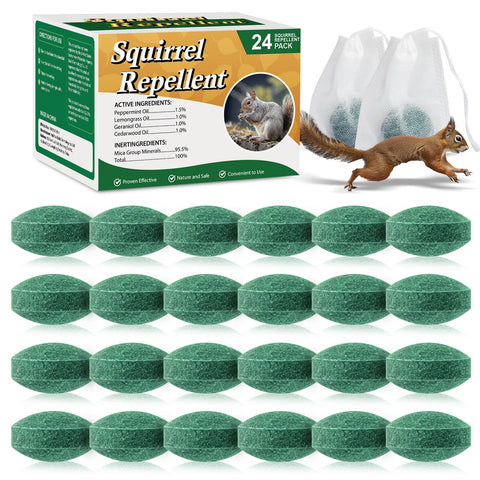 Pblovylu garden squirrel repellent ball protects plants and reduces intrusions.