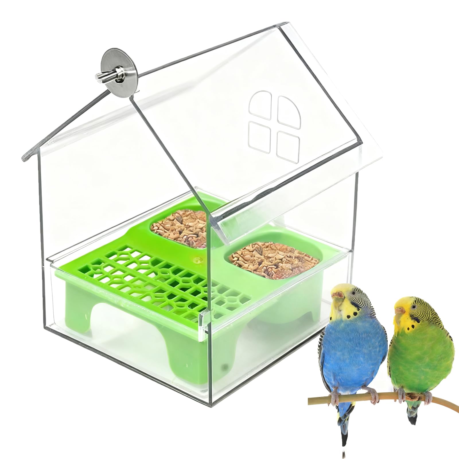 Pcmursal pull-out external feeder front view shows a clean, space-saving 3-in-1 setup.