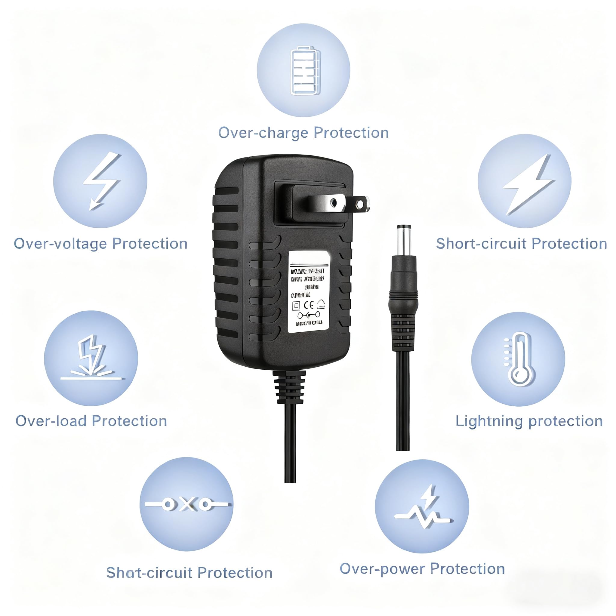 PDEEY 6-foot charging cable supports flexible setup for outdoor tool work.