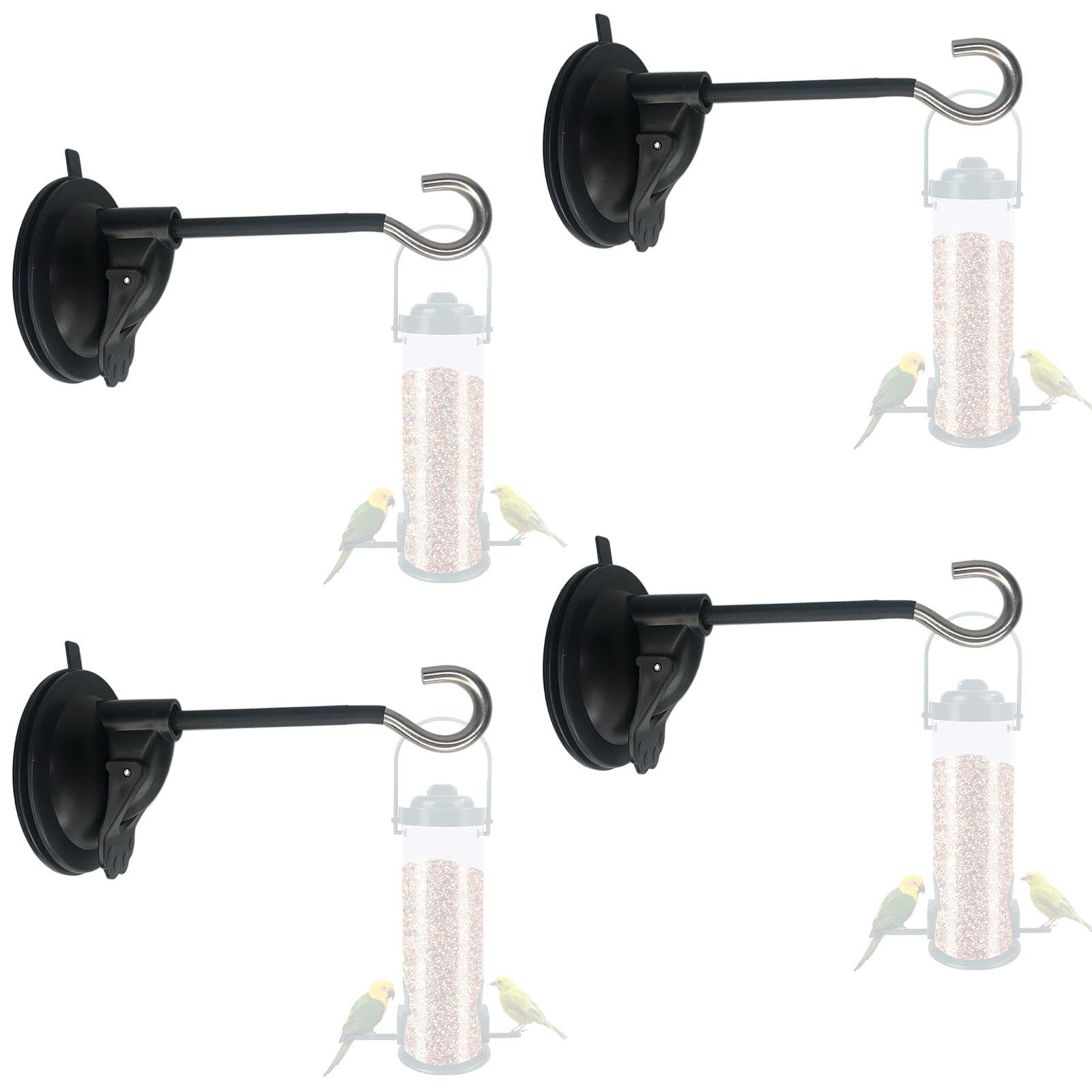 PeakBlen 4-pack window suction cup hanger for easy on-window setup.
