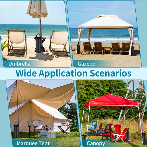 PEASUG use scenarios: gazebos, canopies, and sun shelters in outdoor spaces.