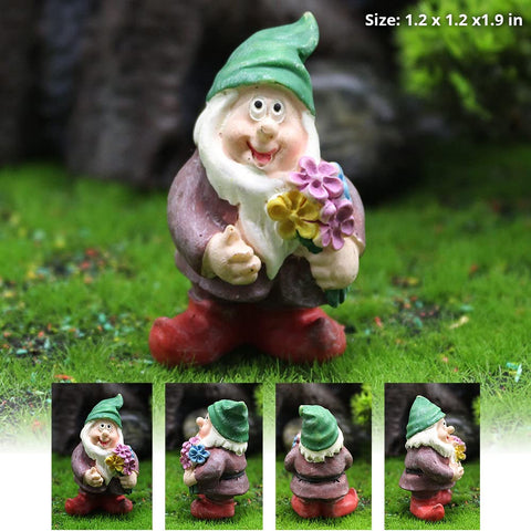 PEATOP gnomes for table tops and plant planters display