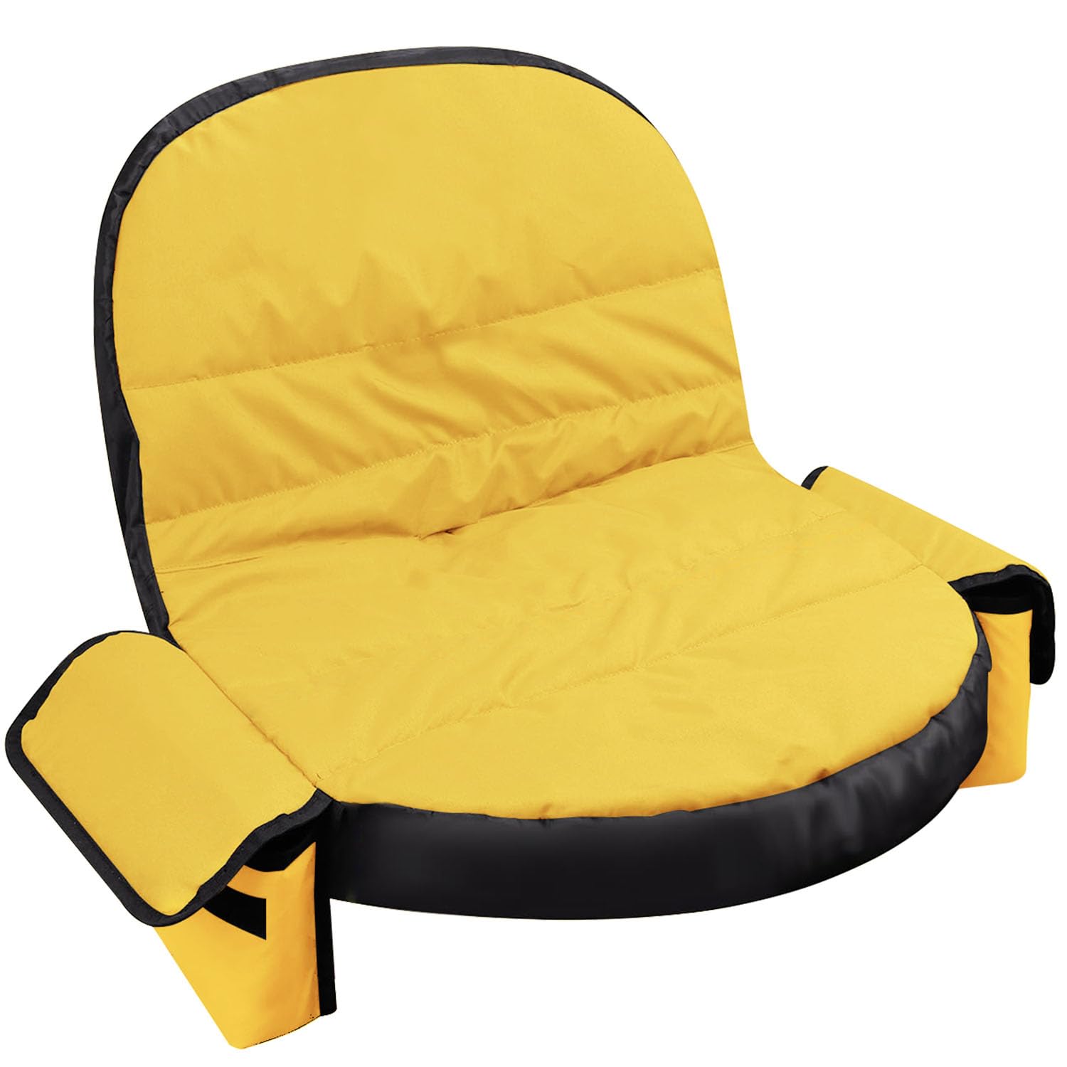 PEATOVIE lawn tractor seat cover with pocket—durable 600D fabric protects from sun and rain.