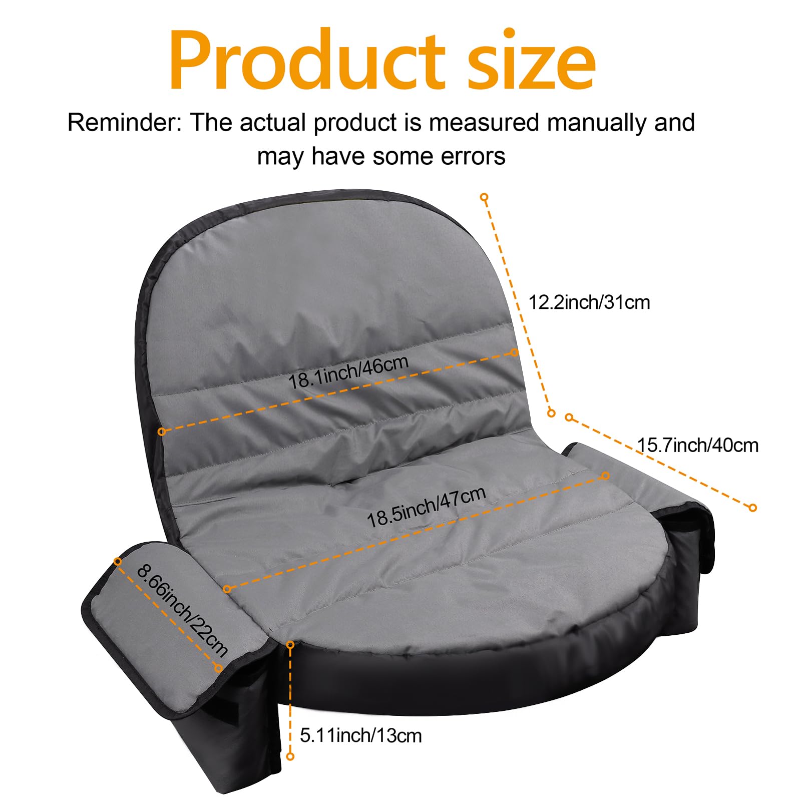 Peatovie 600D Oxford seat cover delivers durable sun and water protection.