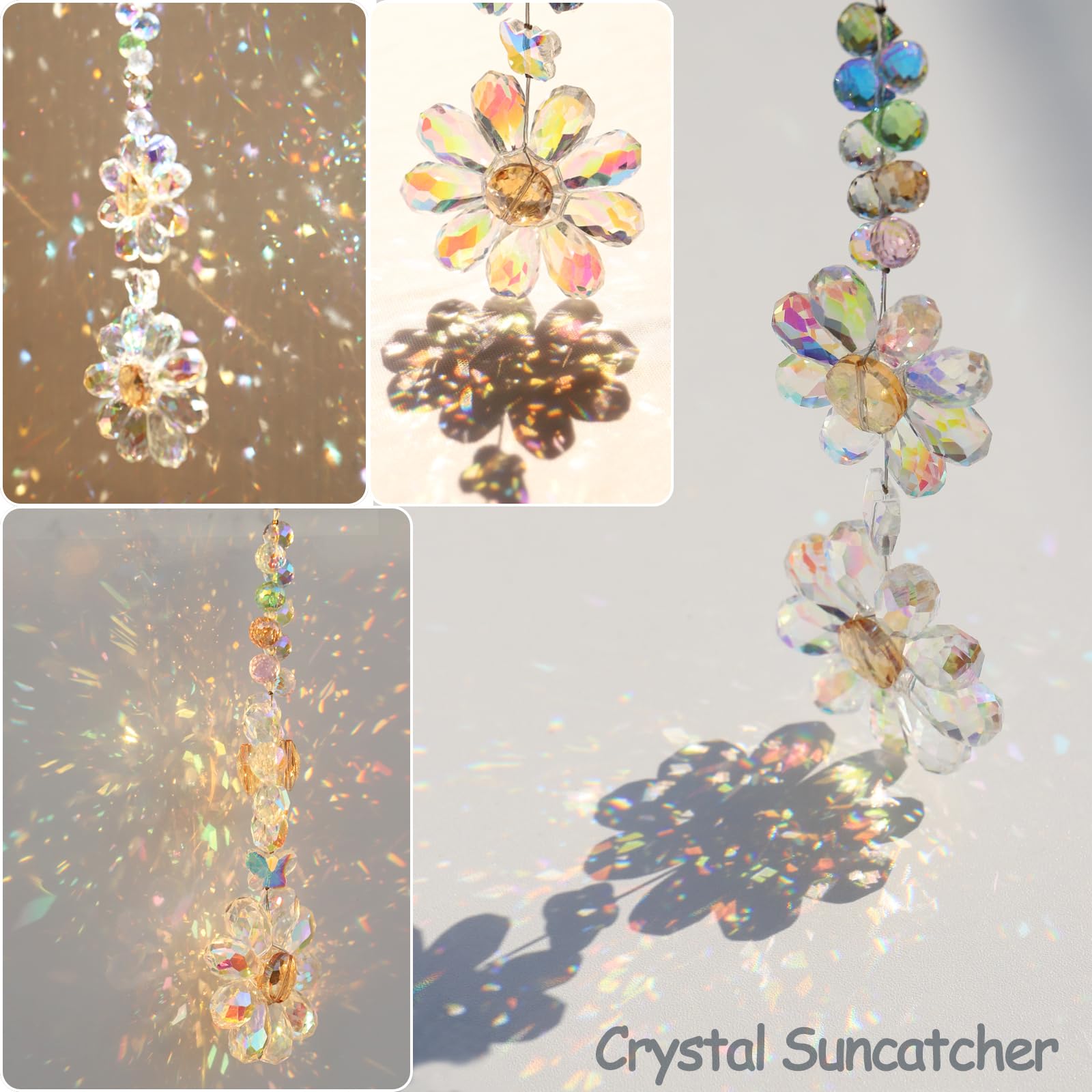 PEDOBO suncatcher on Christmas tree adding sparkle