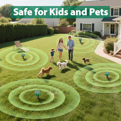 Peepst safe for families and pets, using humane deterrence