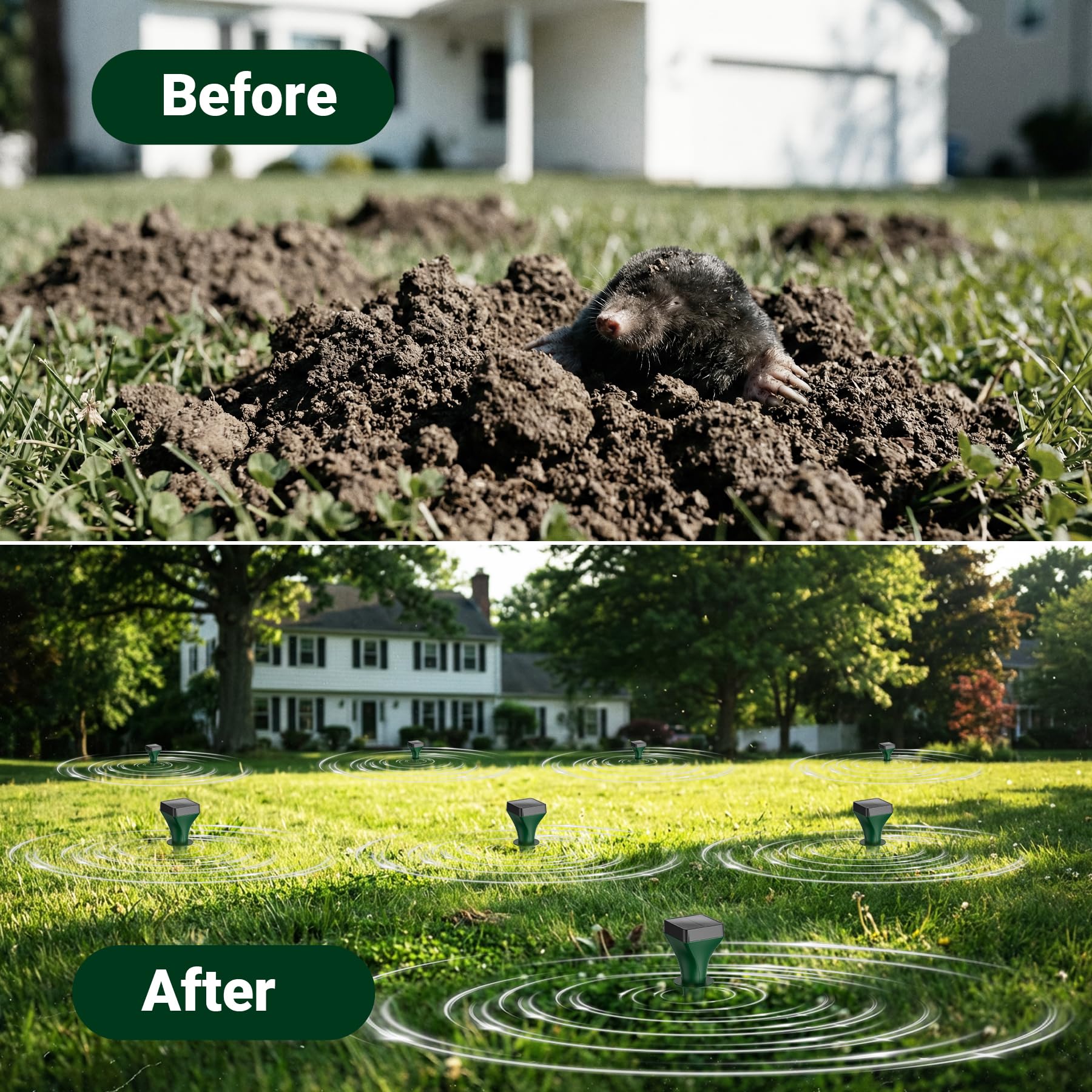 Peepst wide-area protection around yard and farm perimeters