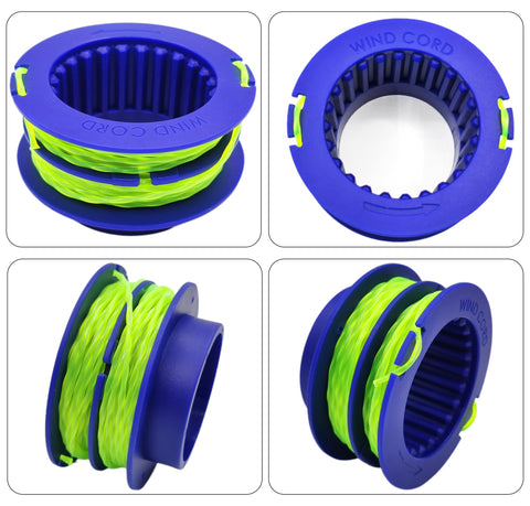 PEHUAP pre-wound twisted line for quick installs and steady feeding.